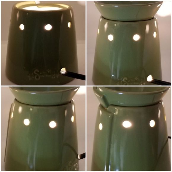 Scentsy Wax Warmer Greenwich Mid Size New in Box - Picture 3 of 12